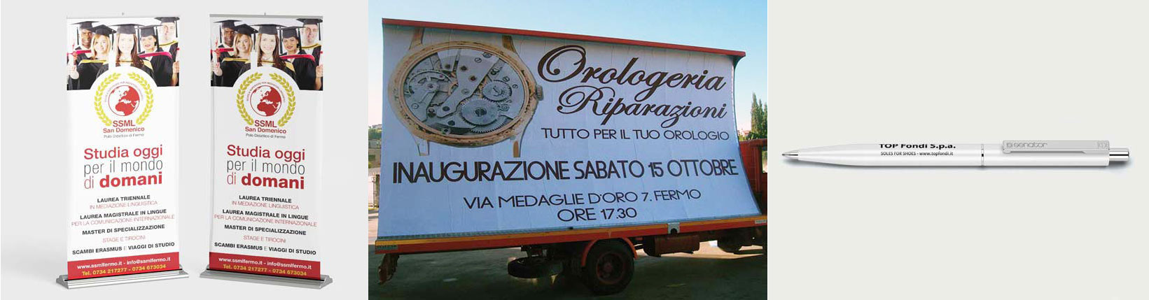 slide servizi Strumenti pubblicitari